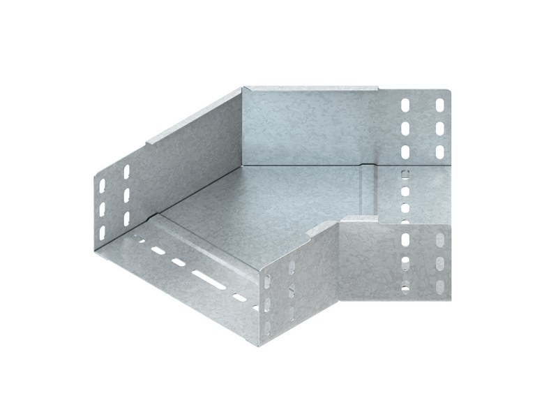 photo_Горизонтальный поворотный элемент 45°кабельного лотка, 100х85мм